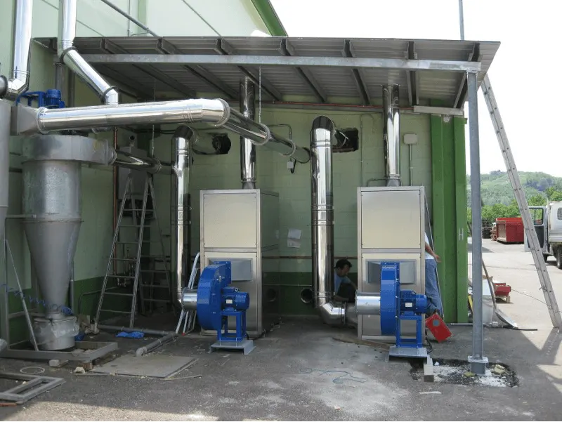 Generatori di aria calda per alte temperature