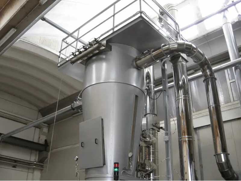 Impianto-per-il-trattamento-del-granulato-di-sughero-con-aria-calda-e-vapore-costruito-interamente-in-acciaio-inox