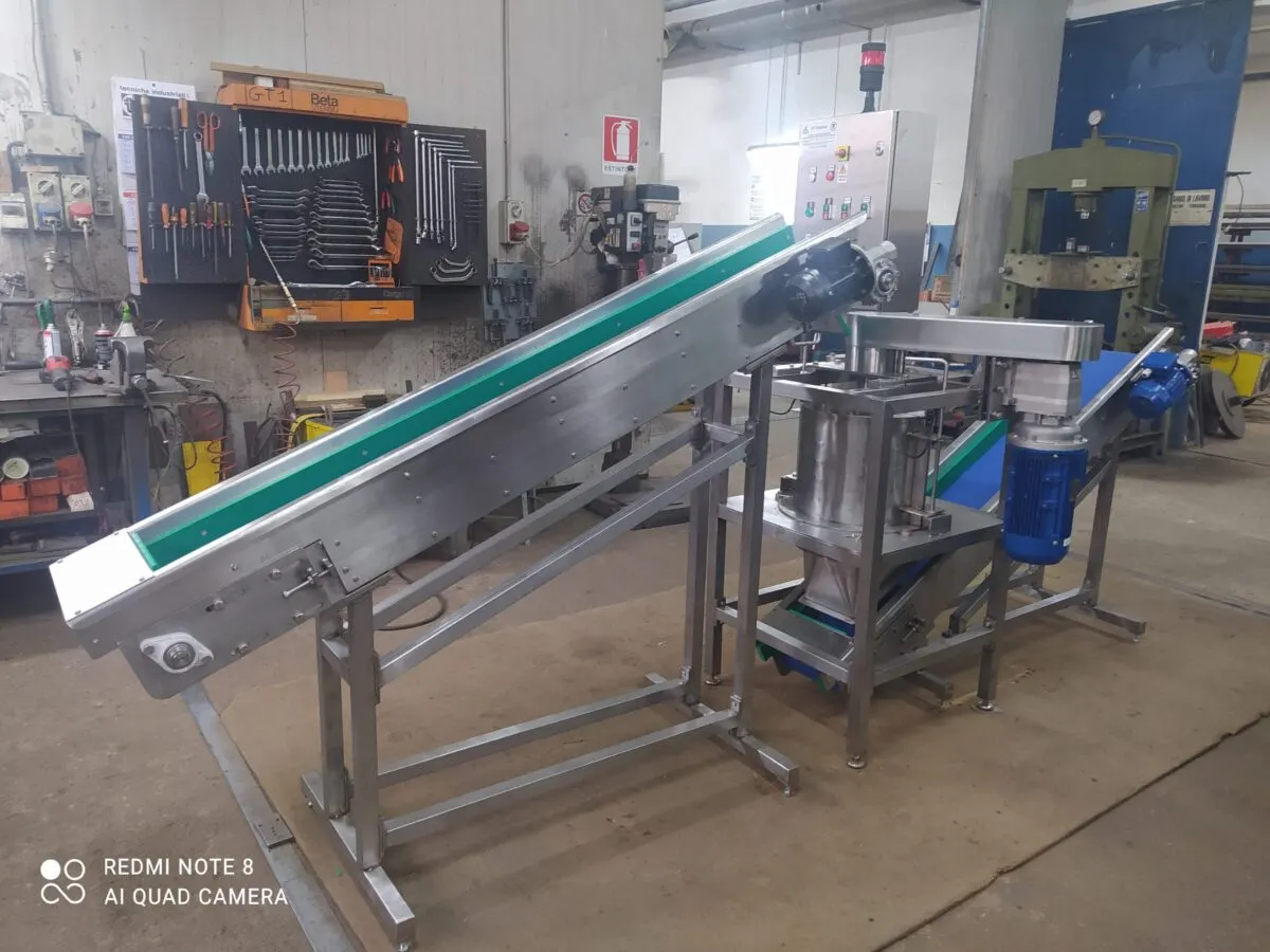 progettazione impianto trituratore per pesce